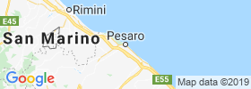 Pesaro map